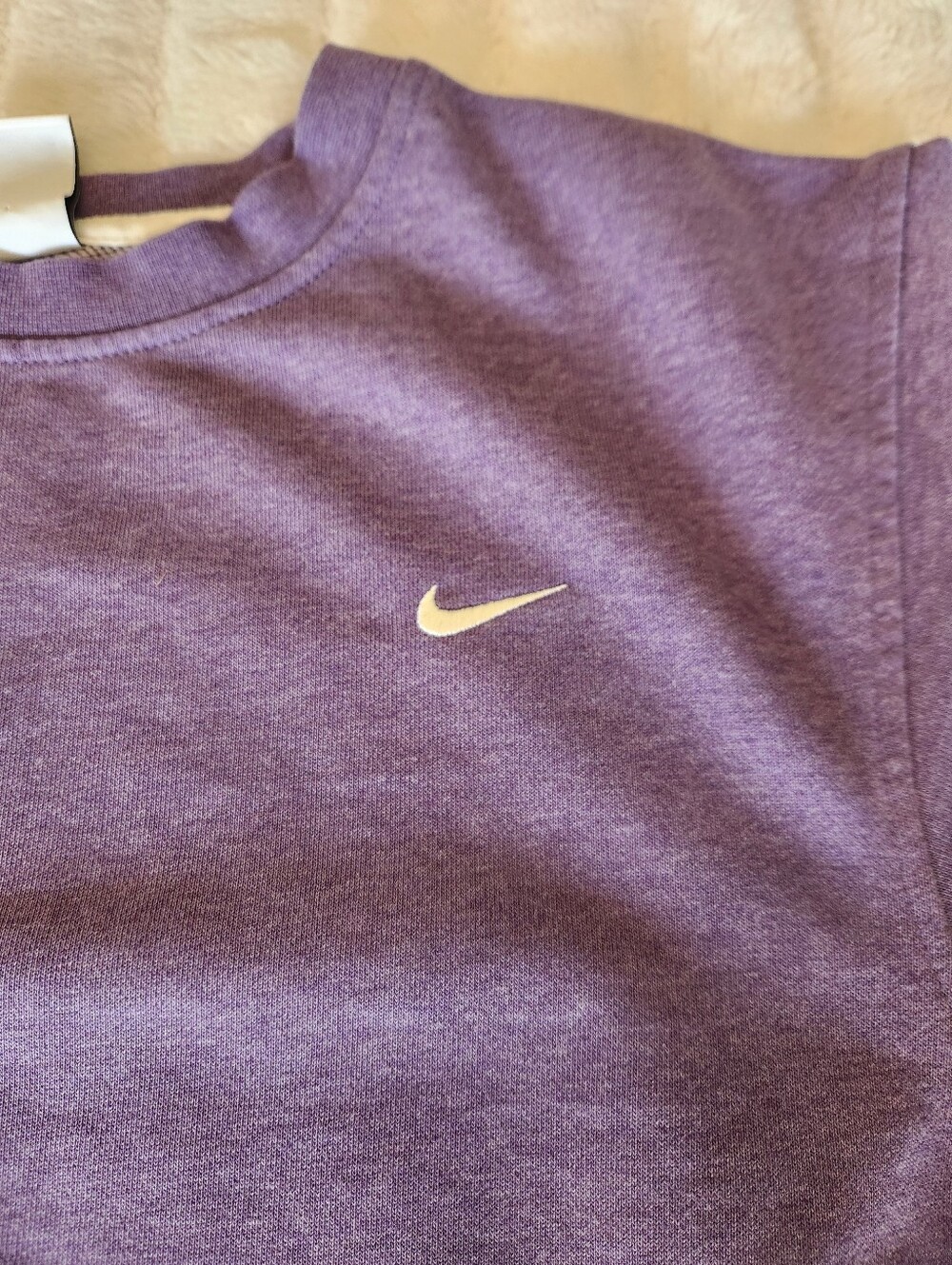 Nike Standard Issue Dri-Fit Crewneck Sweatshirt Side Zip Pocket Size Small